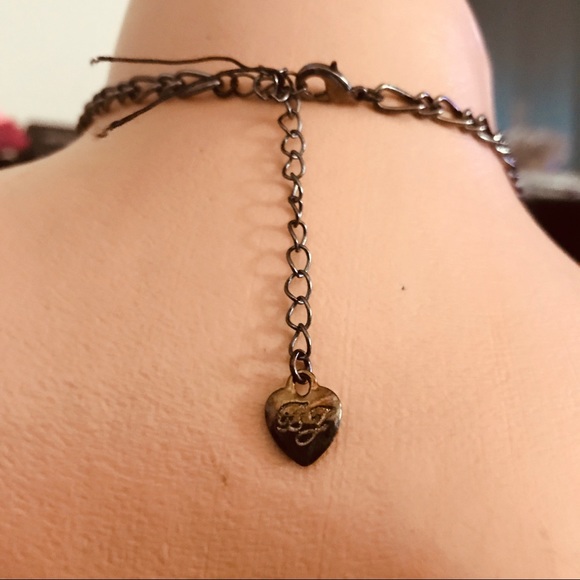 Betsey Johnson zebra heart necklace charm N19 - Picture 3 of 4